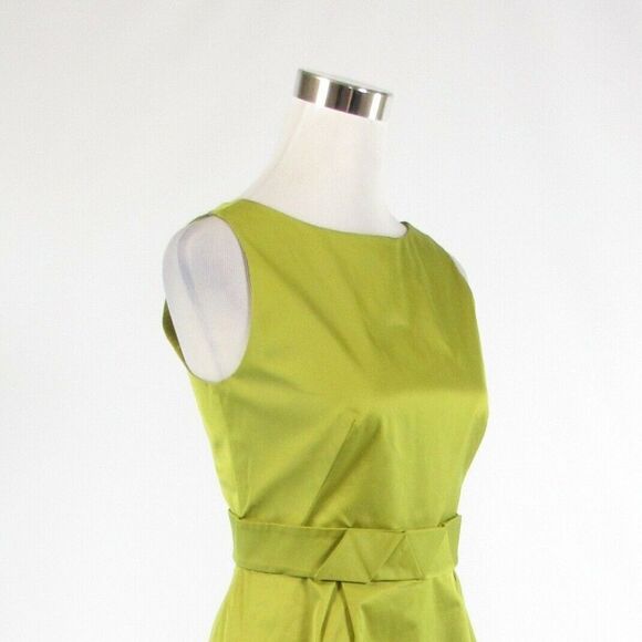 Paule Ka avocado green sheath dress IT40 6 - Picture 4 of 8